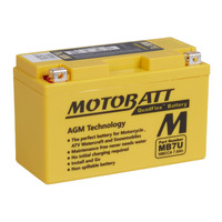 Motobatt AGM Battery for Yamaha NXC125 CYGNUS 2007-2017