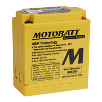 Motobatt AGM Battery for Aprilia Mojito Custom (4 stroke) 125 2006-2016