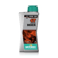 Motorex Boxer Oil 4T 15W50 - 1 Litre 