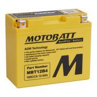 Motobatt AGM Battery for Aprilia 200 SPORT CITY,GT 2011-2012