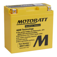Motobatt AGM Battery for Yamaha XV1700 ROAD STAR MIDNIGHT 2008-2011