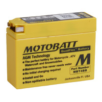 Motobatt AGM Battery for Yamaha SR400 2013-2019