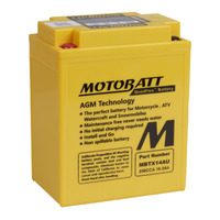 Motobatt AGM Battery for Kawasaki GPZ 500/EX500 1987-1993