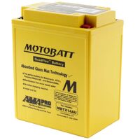 Motobatt AGM Battery for Arctic Cat 300 2x4 2010-2012