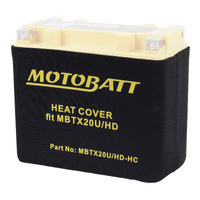 Motobatt Battery Heat Cover for Harley FLSTC Softail Heritage Classic 1986-2021