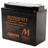 Motobatt Heavy Duty AGM Battery for Honda GL1800 LUXURY 2015