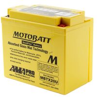 Motobatt AGM Battery for Arctic Cat 700i EFI MUDPRO 2012-2013