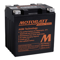 Motobatt Heavy Duty AGM Battery for Harley FLHXXX 1690 STREET GLIDE TRIKE 2010