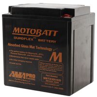 Motobatt Heavy Duty AGM Battery for Polaris RANGER SERIES 11 4x4 & 6x6 2007