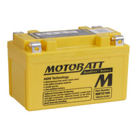 Motobatt AGM Battery for SYM Mio 100 2013-2016