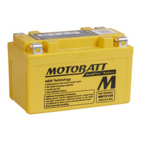 Motobatt AGM Battery for Aprilia RSV1000 TUONO V4R, APRC 2011-2012