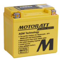Motobatt AGM Battery for BETA RR400 4T 2005-2012