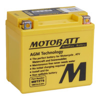 Motobatt AGM Battery for Peugeot 100 SPEEDFIGHT 1999-2005