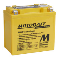 Motobatt AGM Battery for Aprilia CAPONORD 1200 STRADA ATC/ABS 2016-2017