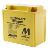 Motobatt AGM Battery for Aprilia CAPONORD ATC/ABS 2015