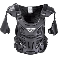 Fly Racing Revel Black Offroad Roost Guard