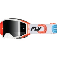 Fly Racing Goggles Zone Elite Grey/Red/Blue Black Mirror/Smoke 