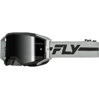Fly Racing Goggles Zone Pro Grey/Black Black Mirror/Smoke 