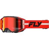 Fly Racing Goggles Zone Pro Red/Black/Grey Red Mirror/Smoke 