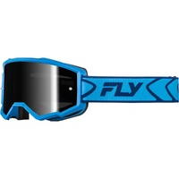 Fly Racing Goggles Zone Blue/Navy Black Mirror/Smoke 