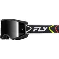 Fly Racing Goggles Zone Black/White Black Mirror/Smoke 