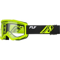 Fly Racing Goggles Focus Black/Hi-Vis Clear 