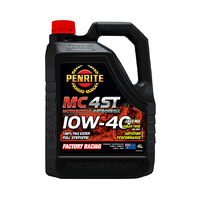 Penrite MC-4ST 10W-40 100% Pao Ester Full Synthetic 4 Litre