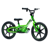 Wired Electric Balance Bike 16 Inch Green