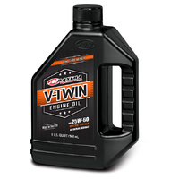 Maxima V-Twin 25W60 Mineral 4 Stroke Oil 1 Litre
