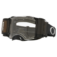 Oakley Goggles Airbrake MX Tuff Blocks Gunmetal Black Clear Roll Off