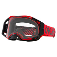 Oakley Goggles Airbrake MX Moto Red B1B Clear