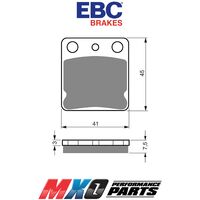 EBC Brake Pads FA054R