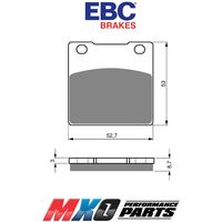 EBC Brake Pads FA063HH
