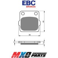 EBC Brake Pads FA084R
