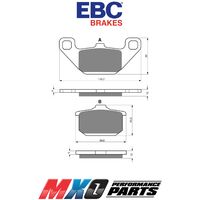EBC Brake Pads FA085HH