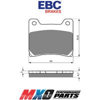 EBC Brake Pads FA088HH