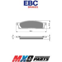 EBC Brake Pads FA119TT