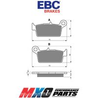 EBC Brake Pads FA131TT