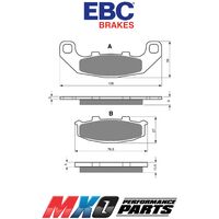 EBC Brake Pads FA141