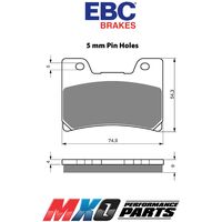 EBC Brake Pads FA160HH
