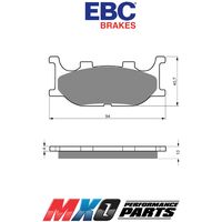 EBC Brake Pads FA199HH