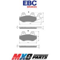 EBC Brake Pads FA215
