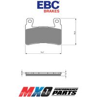 EBC Brake Pads FA265HH