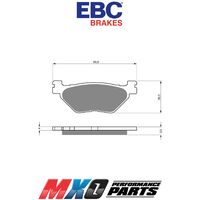 EBC Brake Pads FA319/2