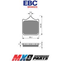 EBC Brake Pads FA322/4HH