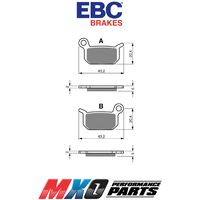 EBC Brake Pads FA325TT