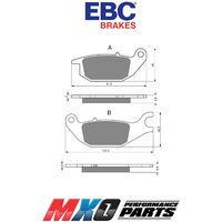 EBC Brake Pads FA343