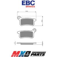 EBC Brake Pads FA357TT