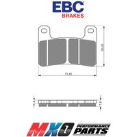 EBC Brake Pads FA379HH