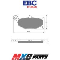EBC Brake Pads FA419HH